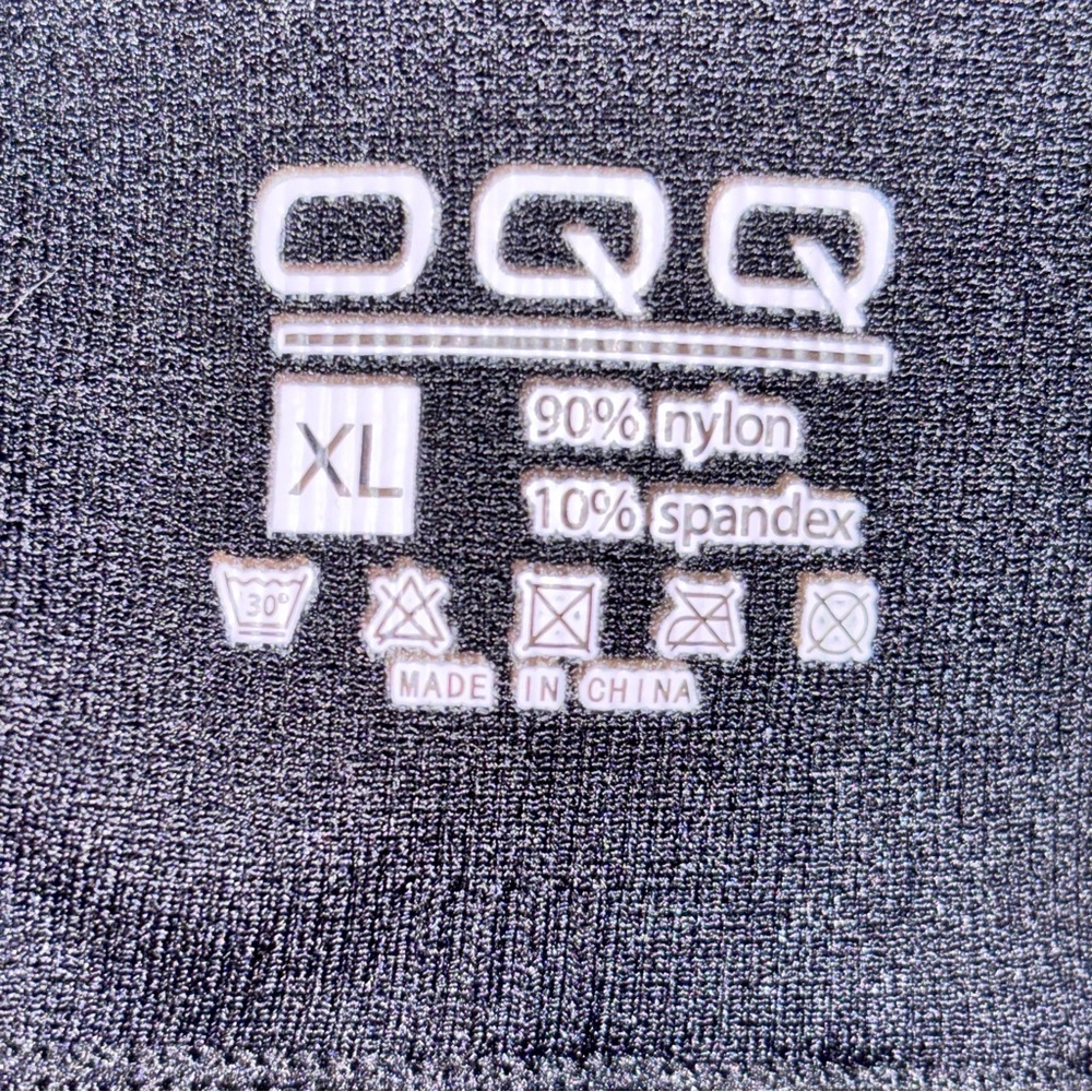 OQQ Black Pleated Skort NWOT - Picture 6 of 6